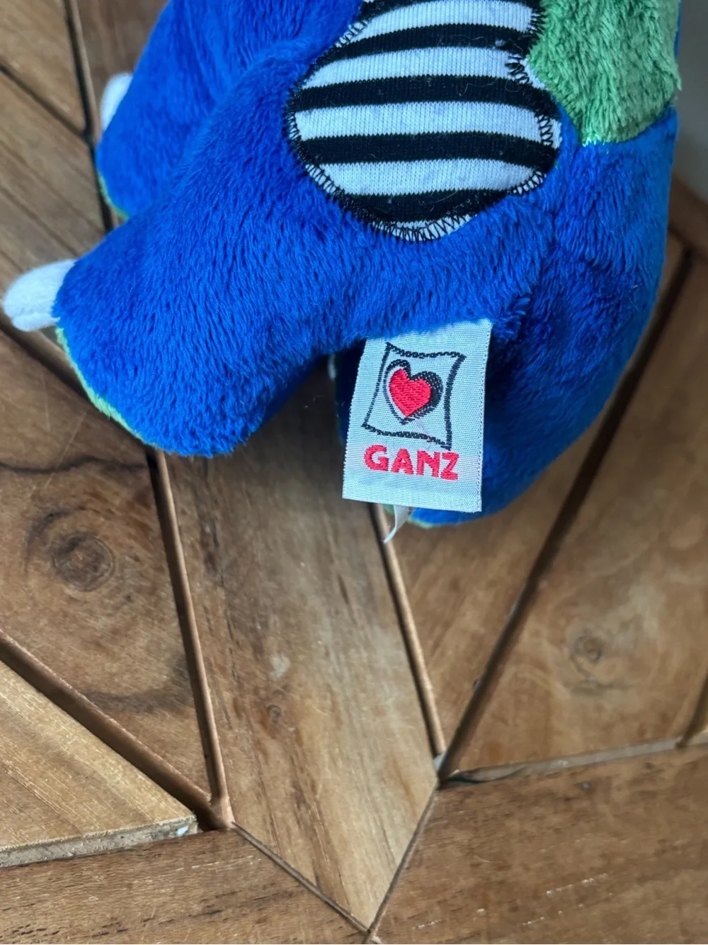 Vintage Ganz Midnight Monster Plush 9” Stuffed Animal Webkins No Code